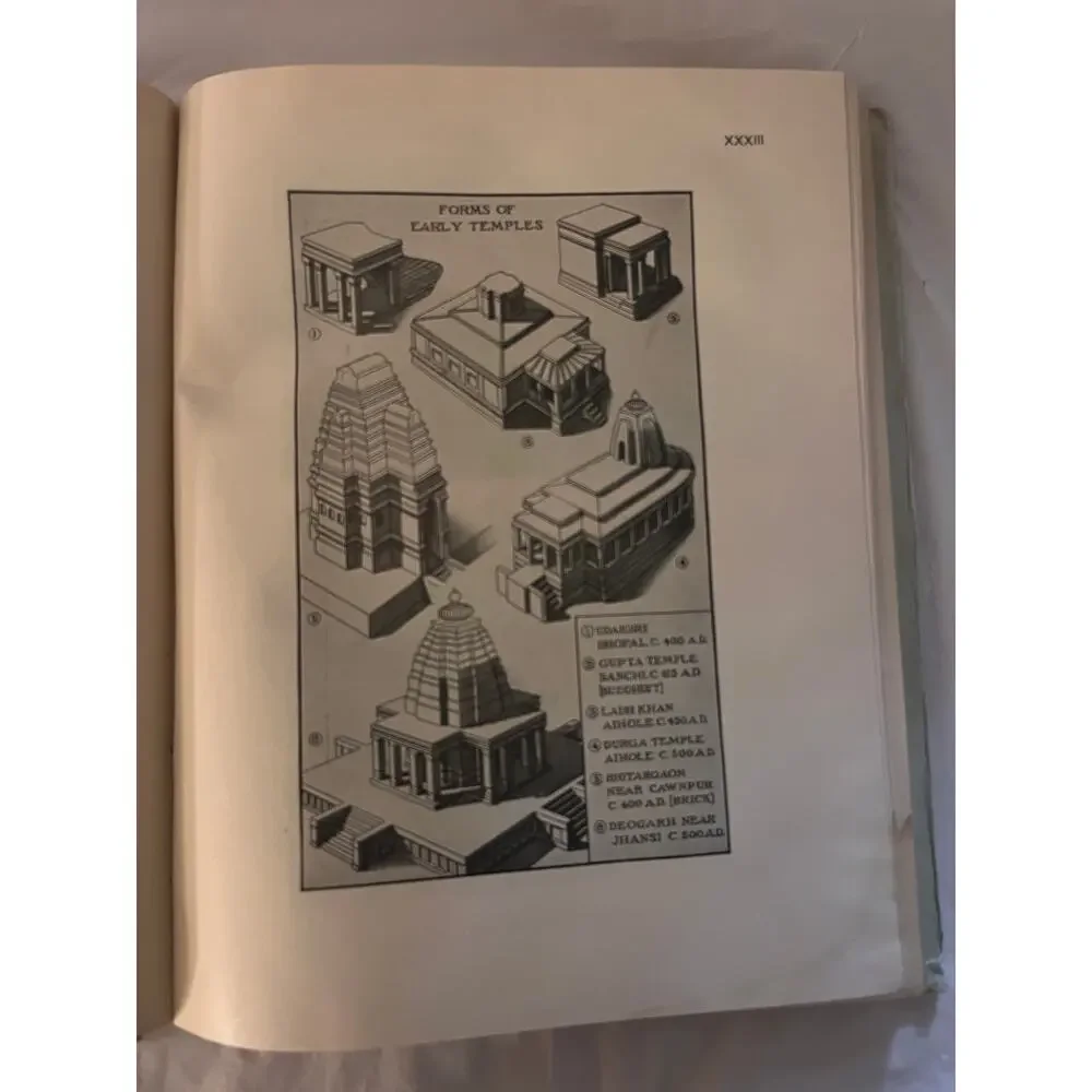 Indian Architecture Buddhist Hindu Percy Brown 2nd Ed HC Illustrated Bombay